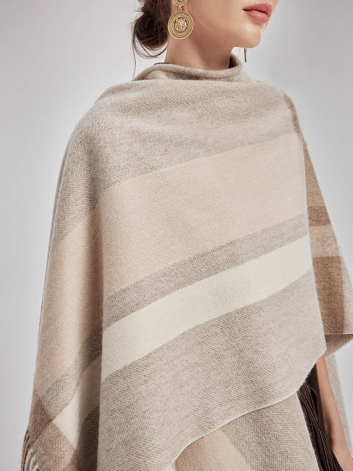 Australian Cashmere Tassel Cape