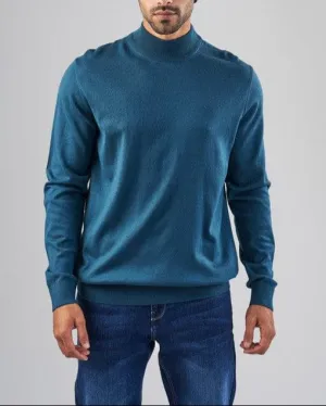 BASIC HIGH NECK SWEATER  - GINZARY