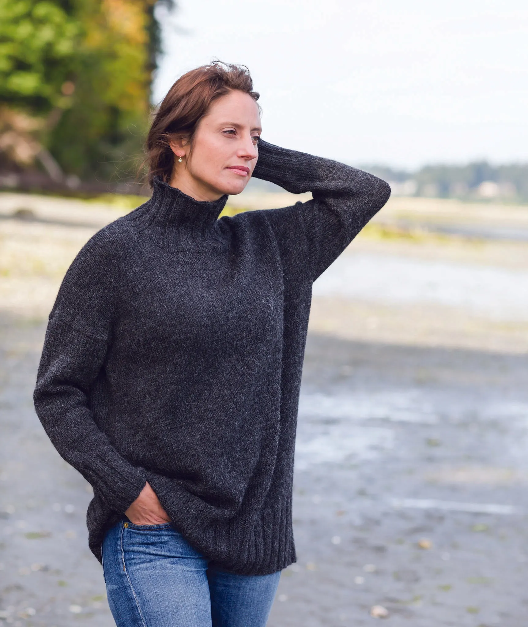 Better-Than-Basic Pullover Using Berroco Ultra Alpaca