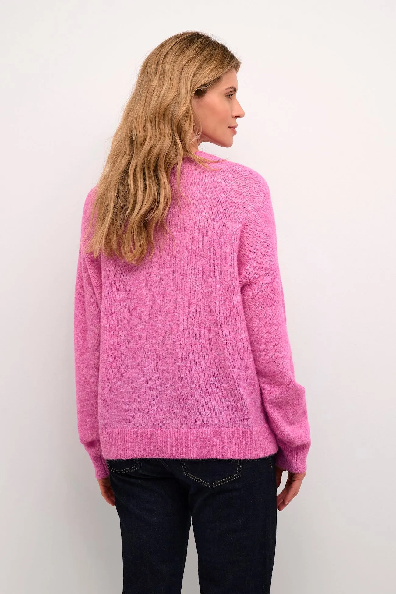 Cacheia On Pullover - Phlox Pink Melange