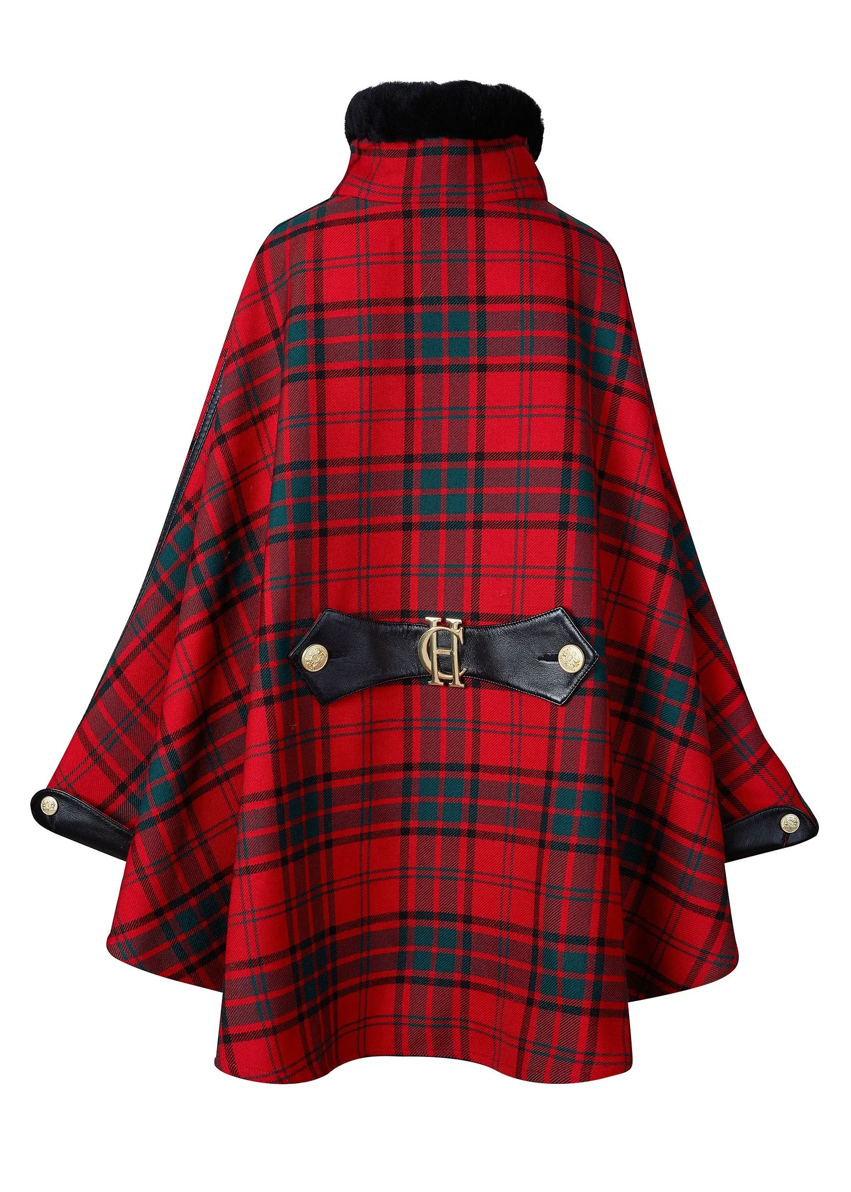 Chiltern Cape (Red Tartan)