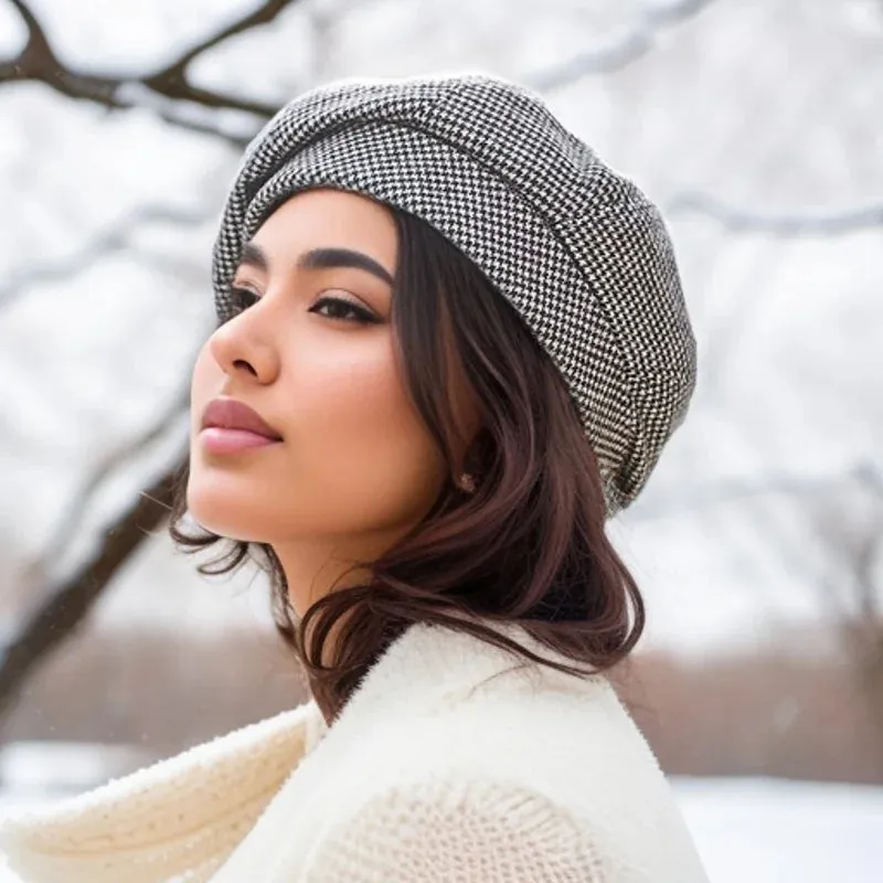 Elegant Winter Wool Beret