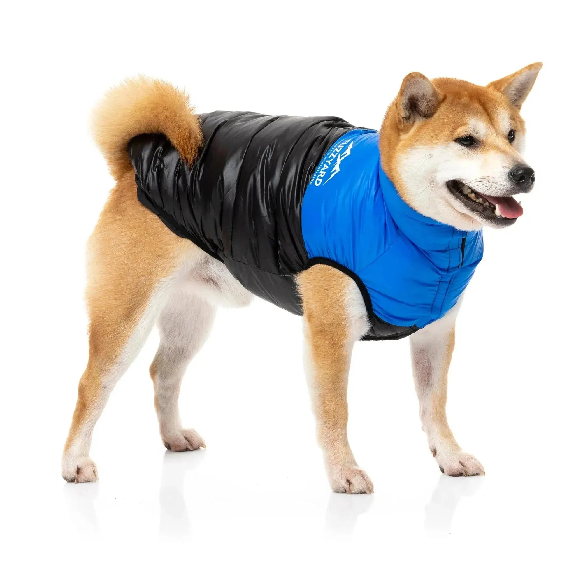 FuzzYard | East Harlem Dog Puffer Jacket - Blue