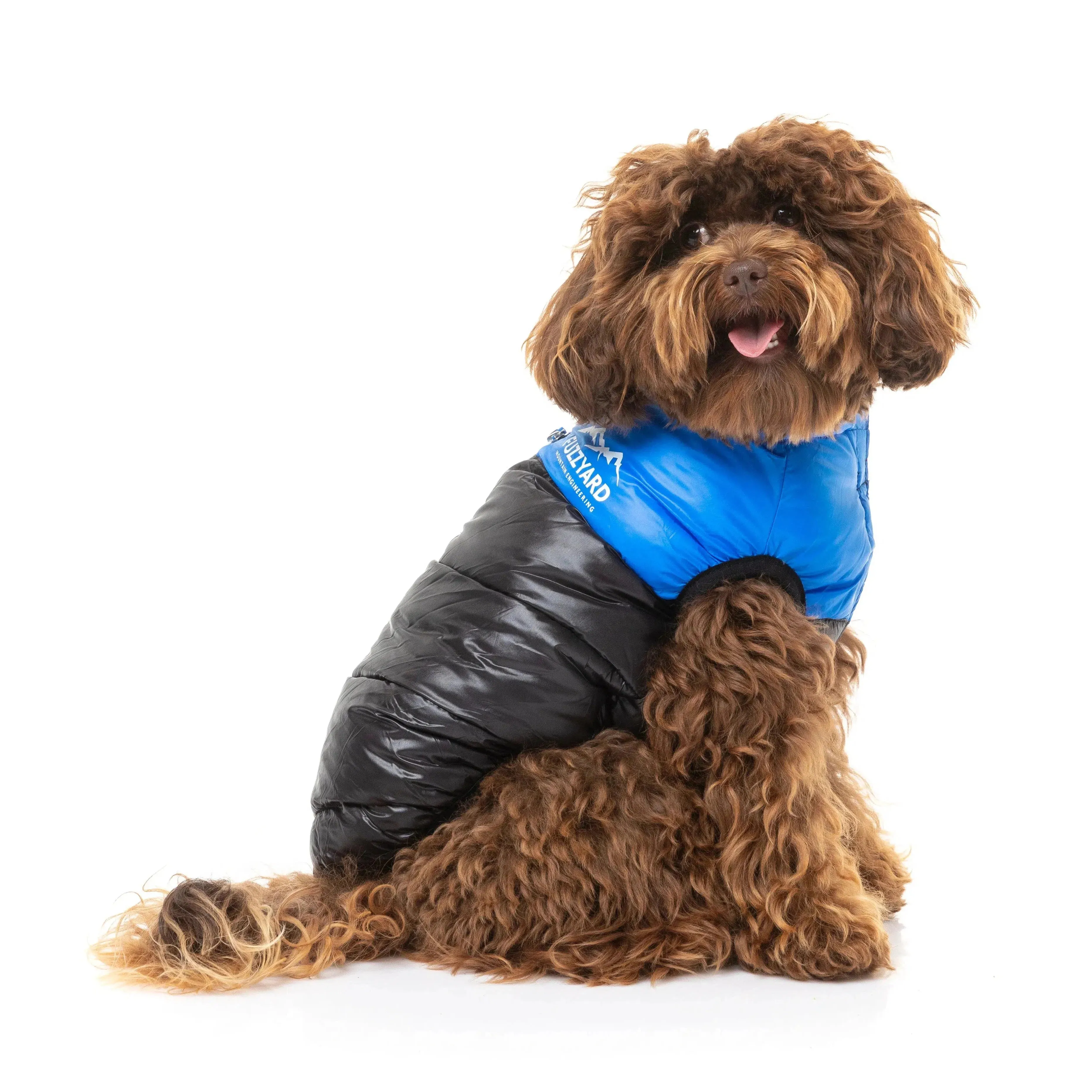 FuzzYard | East Harlem Dog Puffer Jacket - Blue