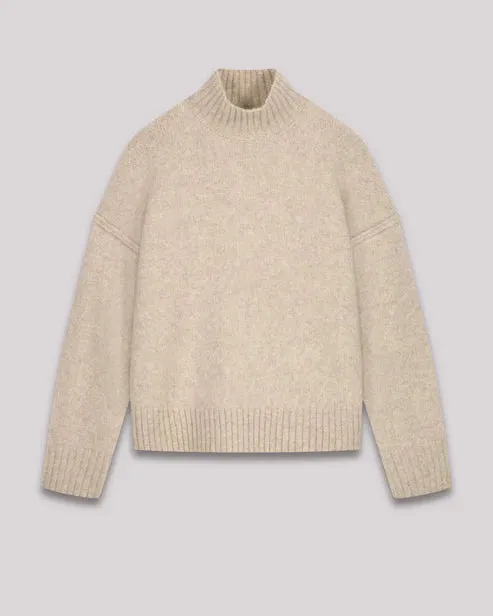 Hartford Mythe Knit Pullover Stone