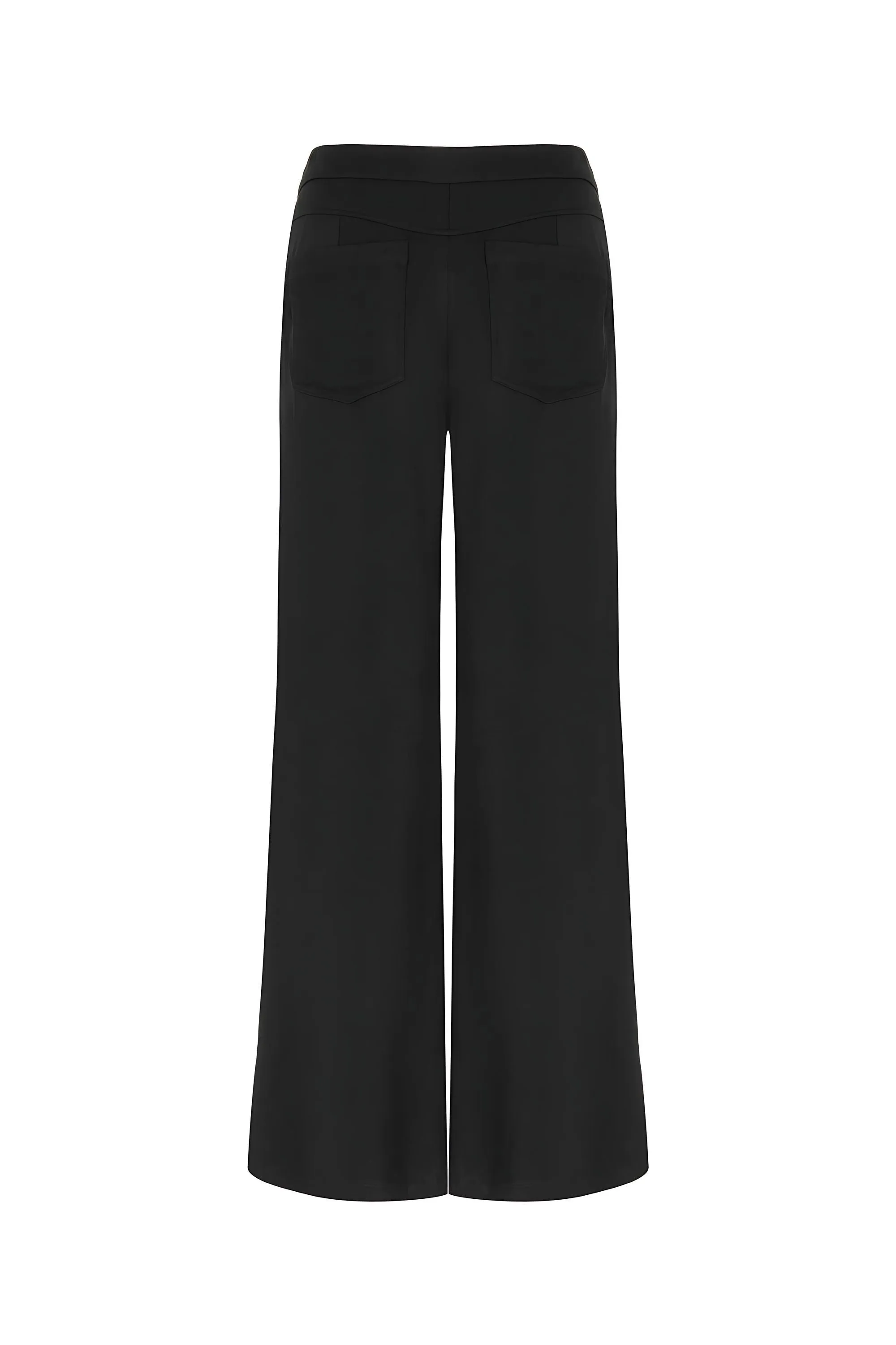 Jacquard Wide Leg Pants