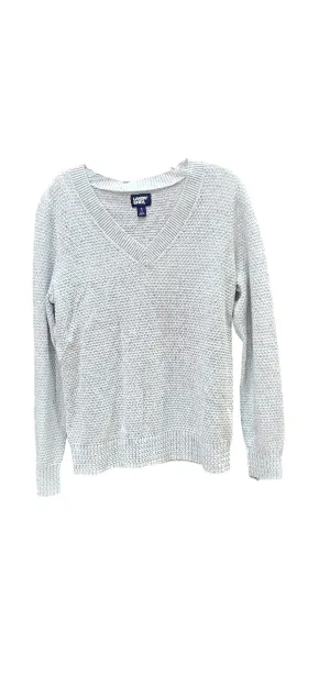 Lands End Women's Cotton V-Neck Sweater