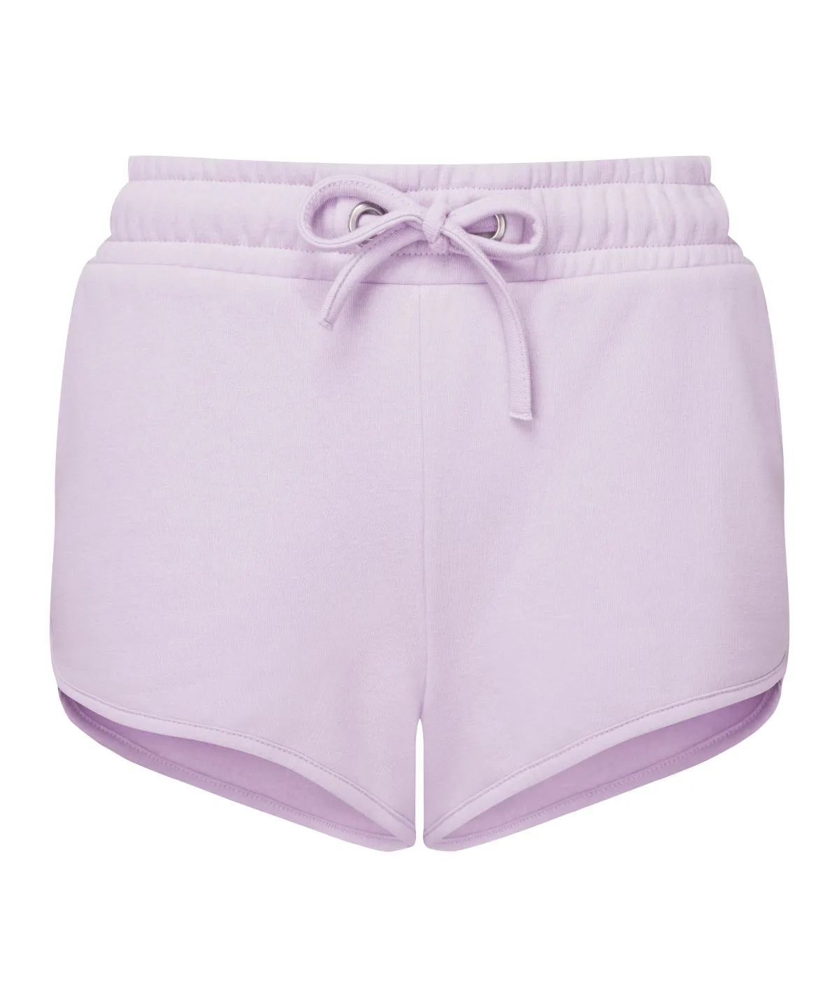 Lilac - Women’s TriDri® recycled retro jogger shorts