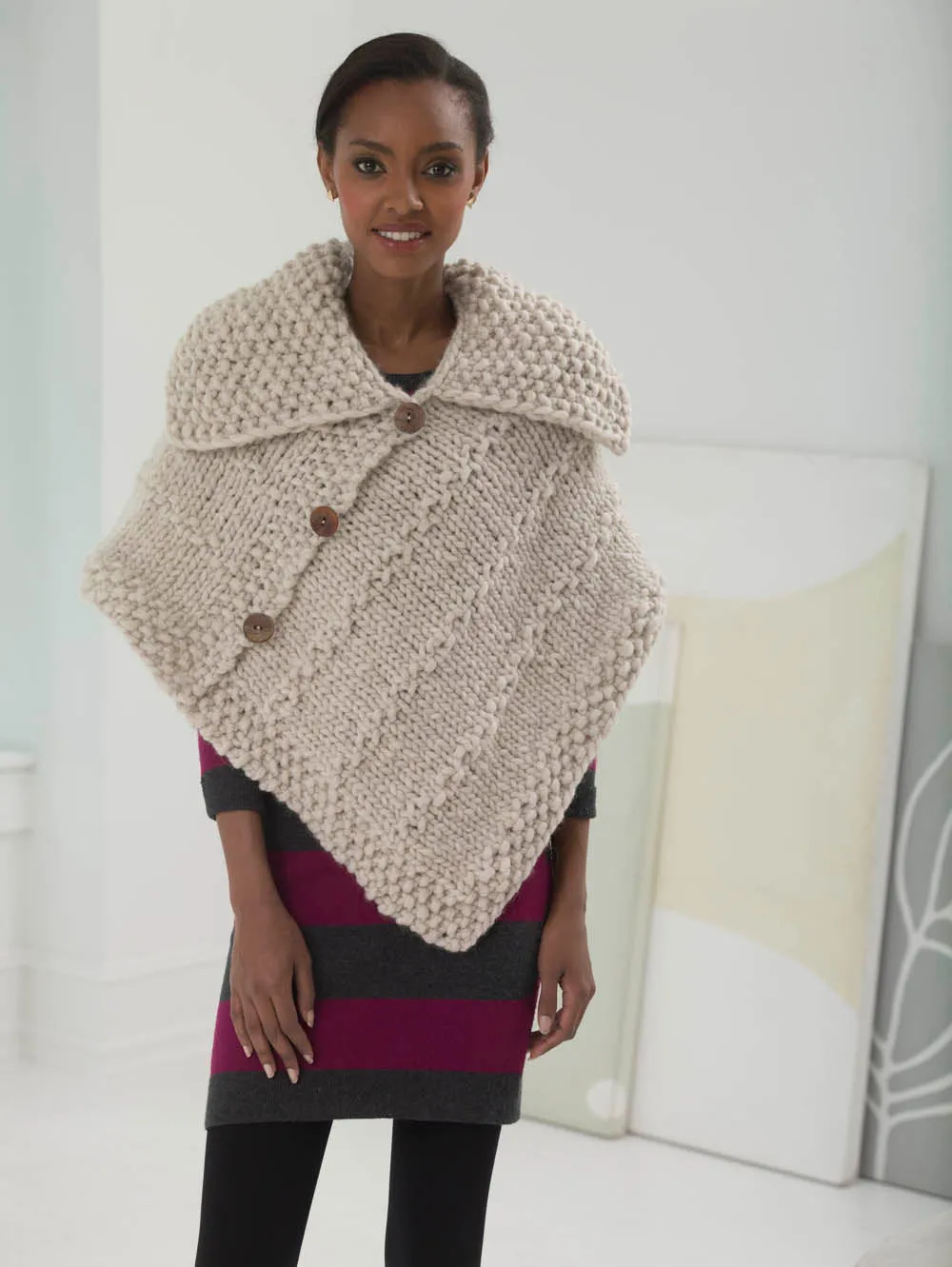 Naturally Chic Cape (Knit)