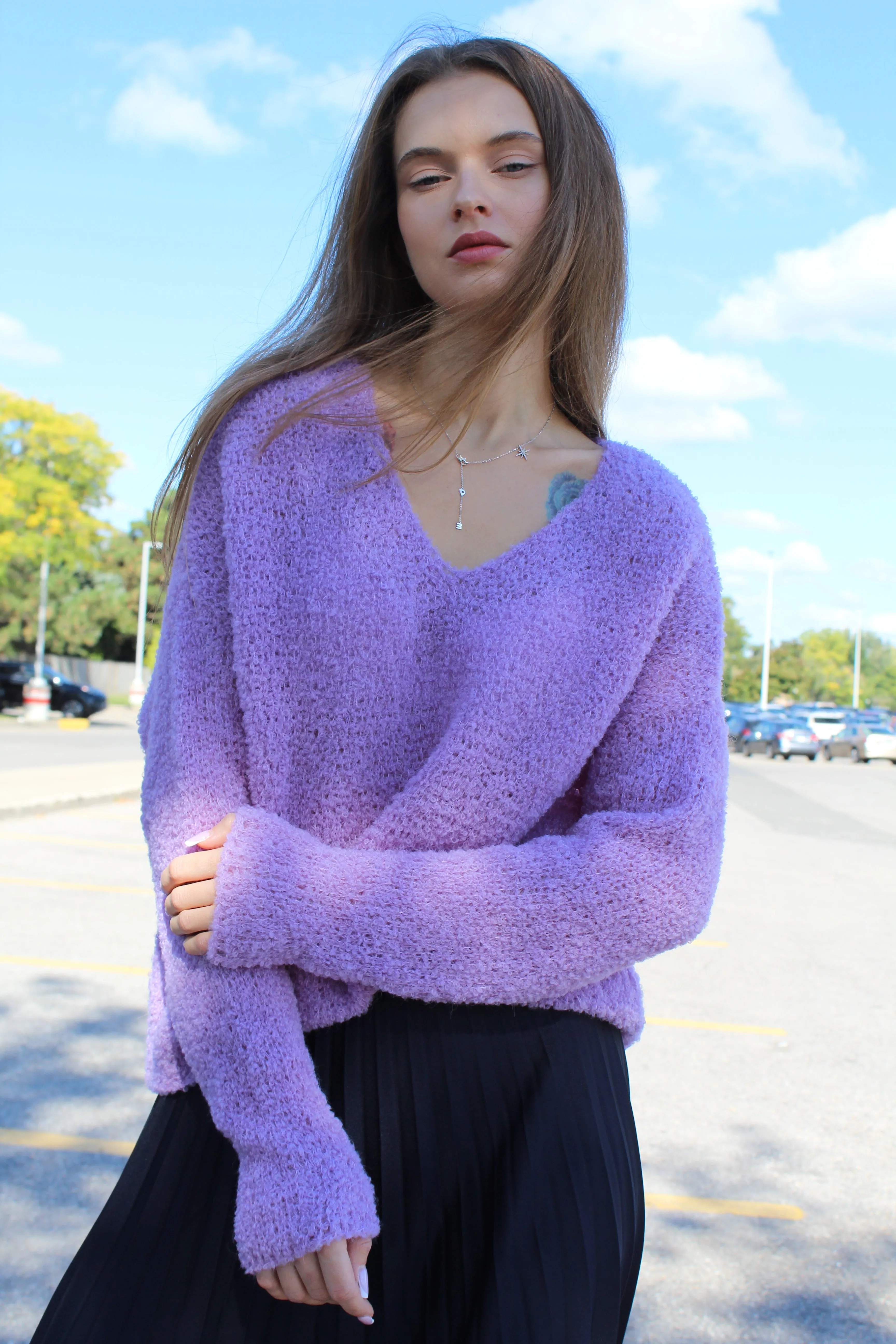 Peruvian alpaca wool sweater pullover.