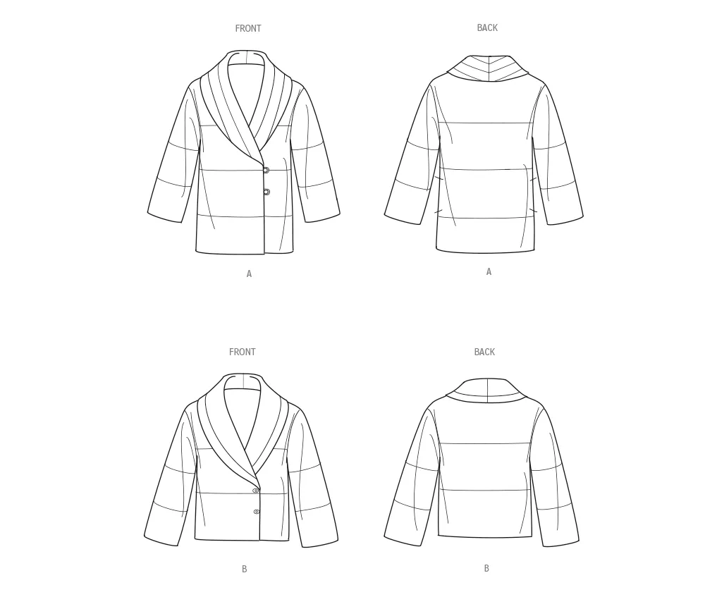 Simplicity Sewing Pattern 3007 Coat and Jacket