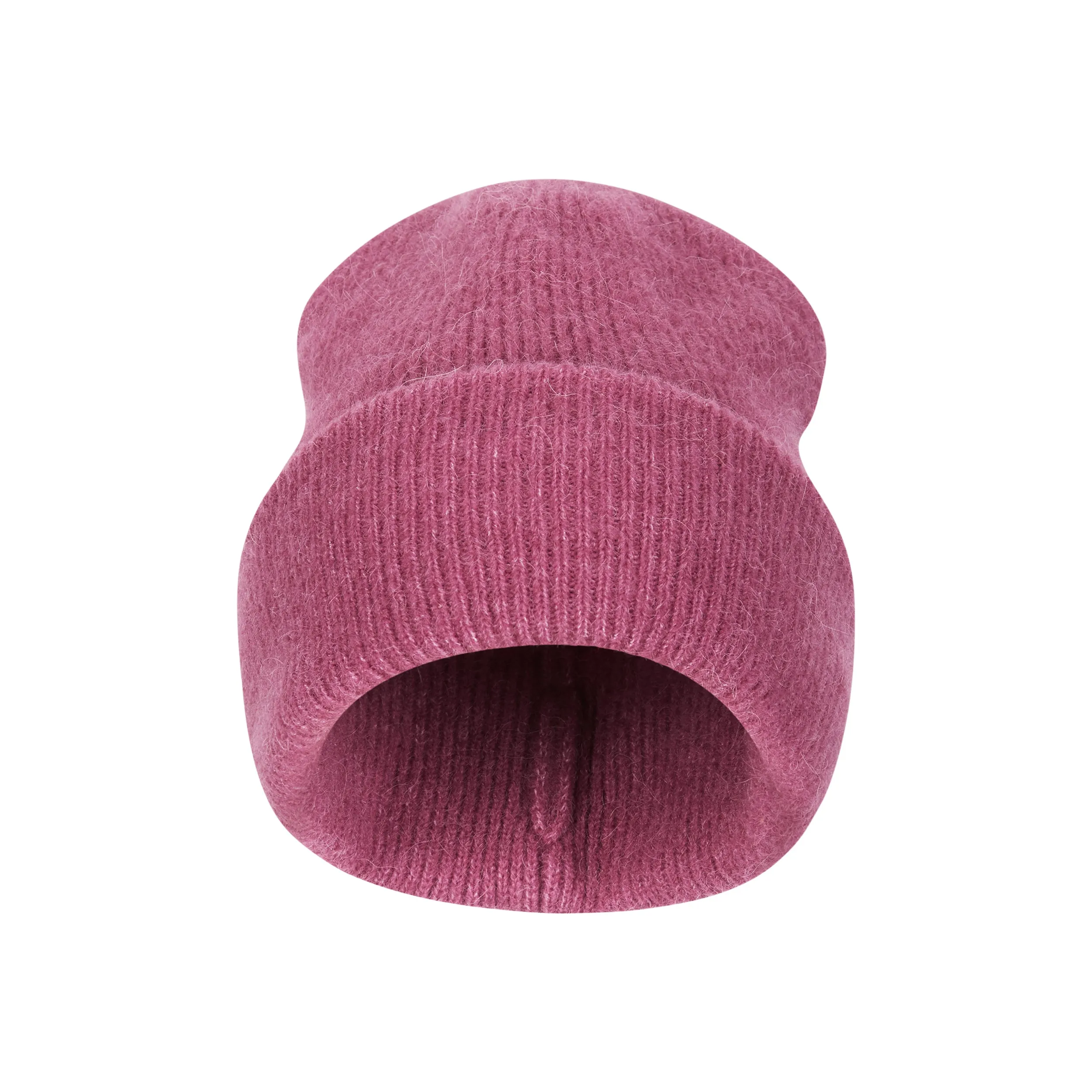 SRAllison Beanie Knit - Rose Wine Melange