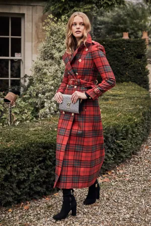 The Red Tartan Look