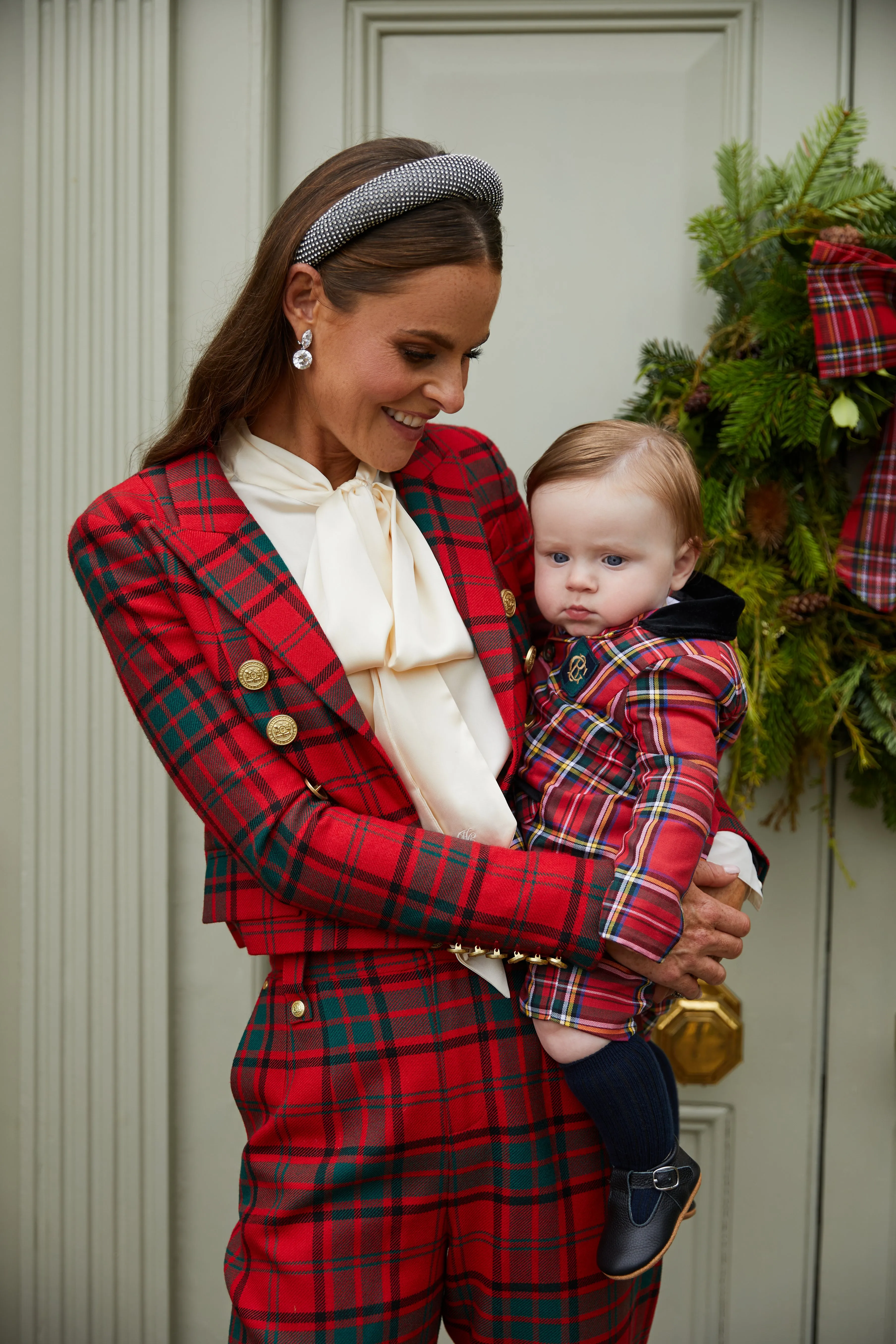 The Red Tartan Suit