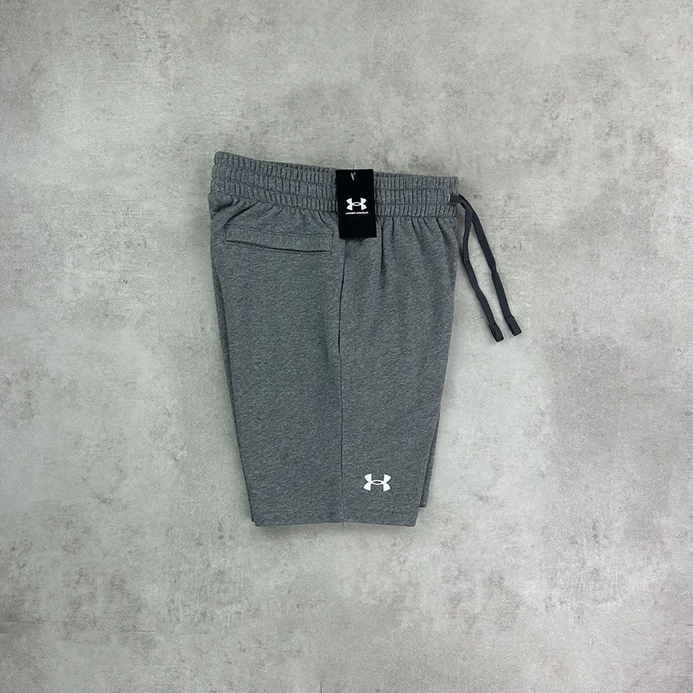 Under Armour Rival Fleece Shorts Grey