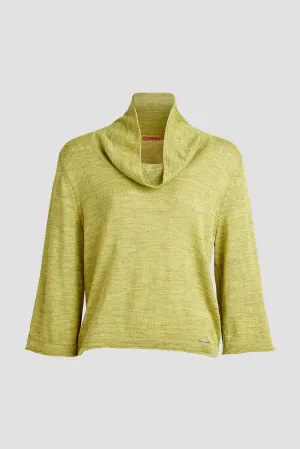 When Sweater Baby Alpaca & Silk Color Green