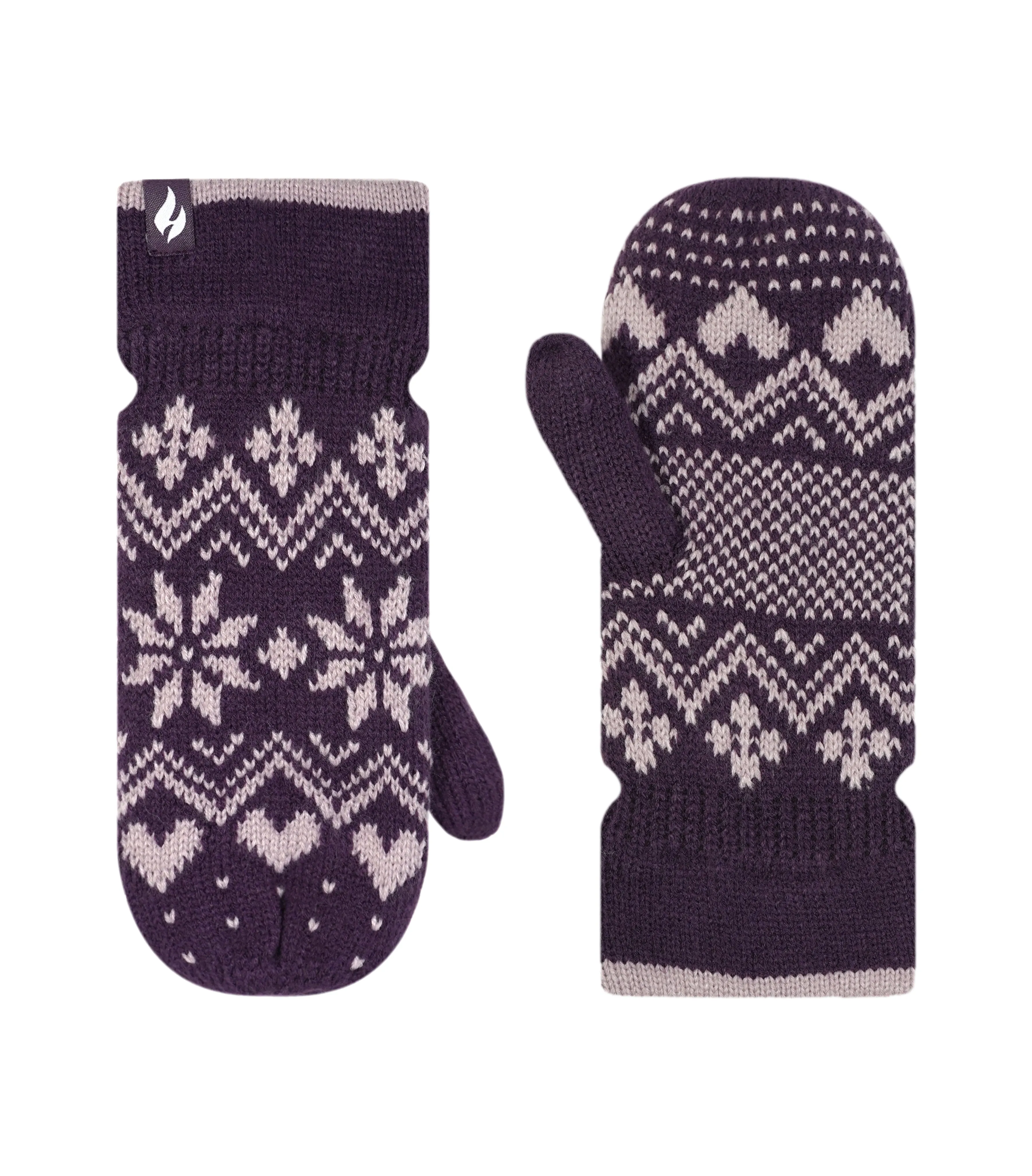 Women's Brussels Geometric Mittens